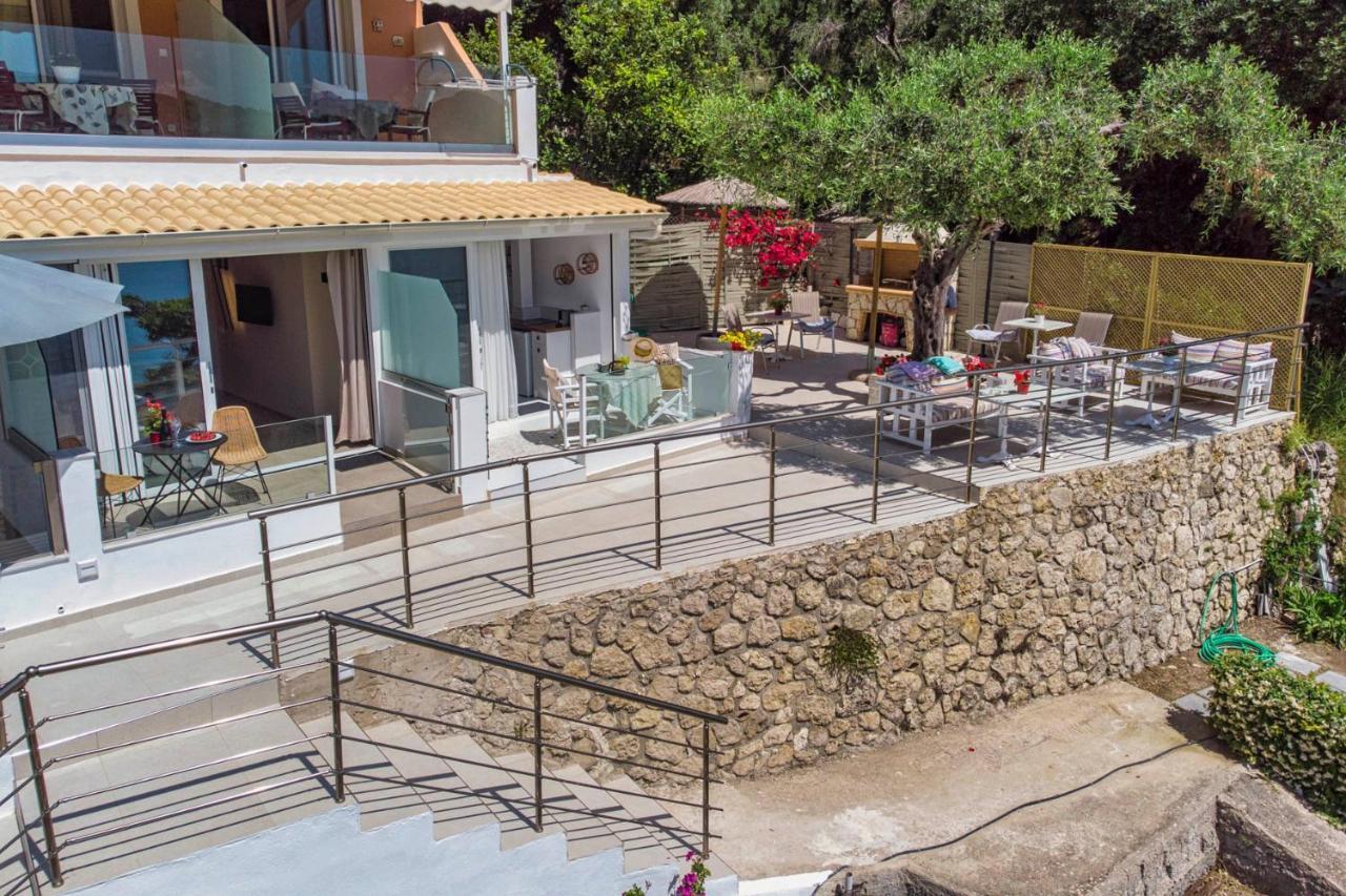 Apartmán Domus Napoleon Paleokastritsa Exteriér fotografie